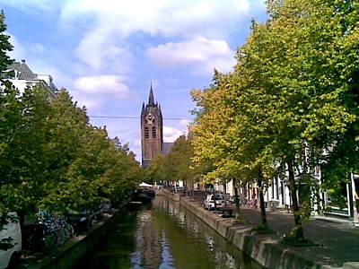 Oude Kerk (The Old Church) in Delft